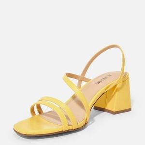 Brand New In Box. Baby Yellow Sandals.